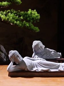 Tượng Phật Bằng Đá Sa Thạch Xanh Trang Trí Bàn Trà Tiểu Cảnh Bonsai Thủy Sinh Bể Cá Tượng Phật Trang Trí Góc Làm Việc Và Tâm Linh - Lazada