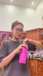 Combo 2 bình giữ nhiệt Gozen 592ml và 473ml đóng mở một giây chỉ cần một tay Twist-Free Revomax bảo hành 12 tháng