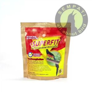 SEMPATI Superfit Gold Pakan Voer High Protein Untuk Burung Murai Anis Cililin Kacer Ciblek Cendet Dll SUPERFITG
