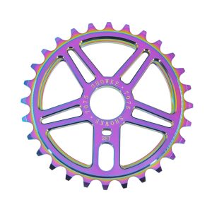 BMX Chainwheel BMX Sprocket 1/2"*1/8" 28T Lightweight Aluminum Alloy 7075 CNC Bicycle Racing Performance Bike Chainring Parts