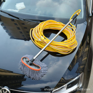 Chổi Lau Xe Hơi Mềm Mại Đa Năng 2 IN 1 Có Thể Di Chuyển Kèm Ống Nước Dài Tiện Lợi