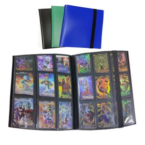 New 360 Cards Collection Album Binder Fits NBA Cards Magic The Gathering Pokemon Yugioh PhotocardsCard Book Sleeve Holder  NBA Card Book Sleeve