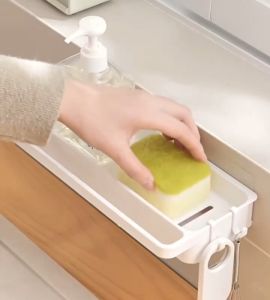 DXL Rag Drain Rack Kitchen Sink Faucet Wall-mounted Shelf Household Dishcloth Storage Shelf