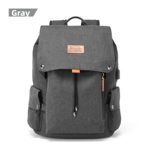 BOSTANTEN | Retro British Style Trendy School Travel Laptop Backpack
