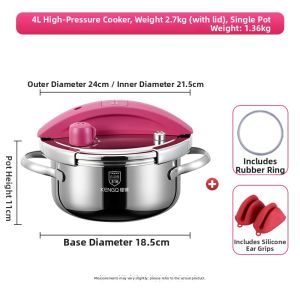 Mini 316 Stainless Steel Pressure Cooker