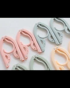 kozimor ไม้แขวนเสื้อพับได้ ไม้แขวน ขนาดพกพา แพ็ค5ชิ้น ประหยัดพื้นที่ น้ำหนักเบา ใช้งานสะดวก