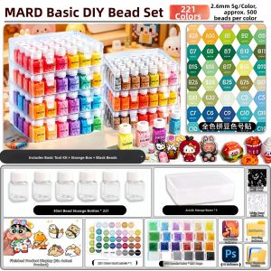 Full Kit DIY Craft Beads 221 Colors