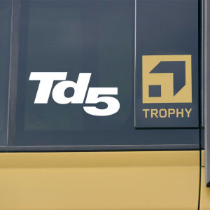 TD5 Front Wing Stickers for Land for rover Discovery Defender 90 110 Works Edition | Vinyl Car Door Window Body Decal Additions