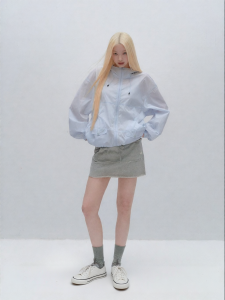 La lune Du ciel | Áo Cardigan Có Mũ Bảo Vệ Chống Nắng UPF 50+