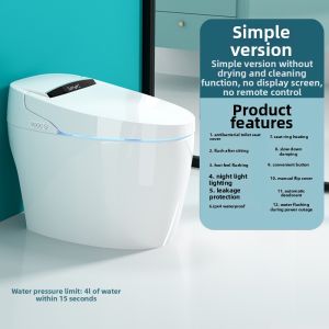 JOMOW | Automatic Smart Toilet Seat Bidet with Instant Heating and Voice Control No Water Pressure Limitation