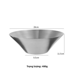 Bát Inox 304 Màu Vàng