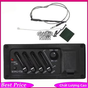 IRIN | M MBAT EQ-7545R 4 Dải EQ Cân Bằng Preamp Piezo Pickup Cho Đàn Guitar Acoustic Phụ Kiện Nhạc Cụ Kim Loại & Cao Su