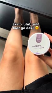 Iswhite Glow Up Your Body Scrub - Scrub Badab - Lulur Brightening Exfoliator