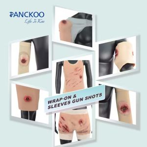 PANCKOO Realistic Simulation Wounds - Educational Science for Model Animals Realistic Injury Simulation Durable Silicone Ideal for Teaching and Learning Realistic Injury Simulation | Detailed Injury Replicas | Durable Silicon