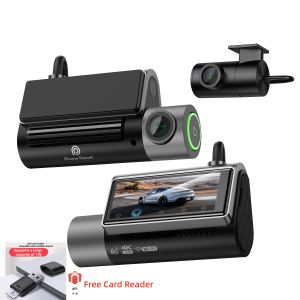 Phone Planet | 4K QHD WiFi 6 3480*2160 Dash Cam Six-group All-glass Lens Built-in GPSNight VisionAPP Control24H ParkingTwo-way Talking