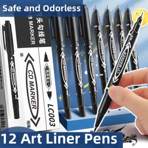 OUKUMAN | Oil/Waterproof Fine Line Marker Pen