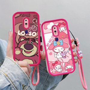 Applicable to Oppo A9 Phone Case Fashion Young Adult Pcam10 Melody Opopa9x Protective Case 0pp0 A9 Cartoon Japanese and Korean Female OOPP A9X Cute Personality Female Oppi F11 Carrying Strap