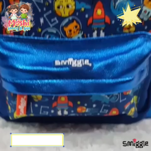 Tas Anak PAUD Astronot dan Planet / Tas Ransel Astronot / Junior Ransel Roket Luar Angkasa / Tas Sekolah Anak Laki-Laki TK Astronot - Planet Biru