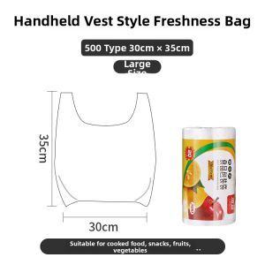 Food Grade Disposable Plastic Bags for Home Use