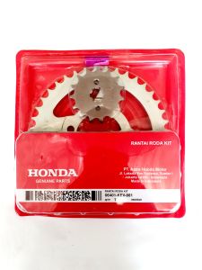 Gear Gir Rantai Roda 1 Set Honda Supra - Supra X Old - Supra Fit Old Kode 06401-KEV-881