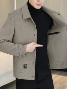 Double Face Wool Coat Premium Mens Winter Overcoat