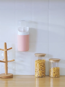 Wall-Mounted Cutlery Drain Holder Storage Box Chopsticks Tube Kitchen Utensil Dust-proof Tableware Holder