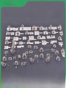 Móc Pin Bút Chì Điện 7 Chiếc 5 Chiếc Lò Xo Kim Loại Lõi Điện Đồ Chơi Bảng Mạch Điện Đèn Pin Lắp Ráp Đồ Chơi