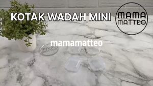 Kotak Obat Mini Transparan / Wadah Kecil Tempat Penyimpanan Pil Kapsul Serbaguna Portable Mini / Travel Storage Anting Perhiasan Cincin Box Case