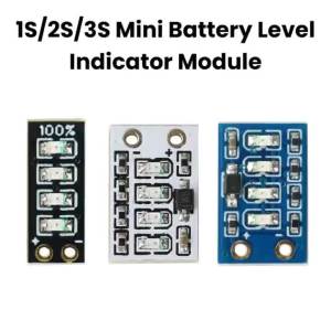Aideepen | Mô-đun Đèn LED Hiển Thị Nguồn Điện Mini Cho Pin Lithium Ternary 1S/2S/3S Bảng Hiển Thị Điện Năng Chính Xác