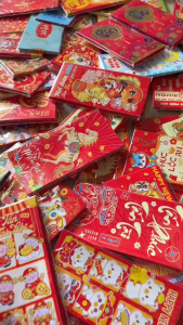 50 bao lì xì 5 xấp THẦN TÀI cực kì xinh xắn bao lì xì tết