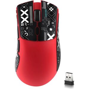 ATTACK SHARK | Attack Shark R1 Wireless Gaming Mouse 55g Lightweight 18000dpi PAW3311 Tri-Mode 2.4G/Bluetooth 5.2/USB-C for PC/Mac
