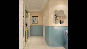 Stiker Cermin Dekoratif Hexagon Acrylic Elegan - 7 PCS Pegangan Silikon Warna Emas/Silver Desain Modern