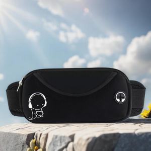 กระเป๋าคาดเอวสำหรับวิ่งกีฬาแบบมองไม่เห็น ป้องกันน้ำ สำหรับผู้ชายและผู้หญิง กระเป๋าใส่โทรศัพท์มือถือสำหรับออกกำลังกายในช่วงเช้า กระเป๋าคาดเอวแบบใส่โทรศัพท์มือถือ