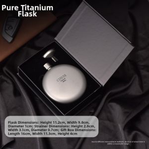 Compact Refined Hip Flask