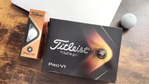 3-layer golf ball TitPro V1 overall performance trusted by many players#Titlis
