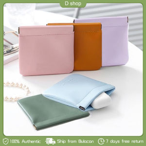 Mini Organizer Bag Women Simple PU Leather Jewelry Bag Makeup Case Lipsticks Bag Coin Purses