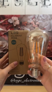 ORIGINAL LAMPU ANTIK LAMPU CAFE YOMIKO 4W LAMPU DEKORASI LED E27 CAHAYA HANGAT DEKORASI RETRO