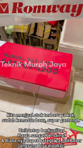 ROMWAY Alat Potong Keramik 40\\\" 100 Cm Manual Granite Tile Cutter Granit w/ Laser Meja Potong