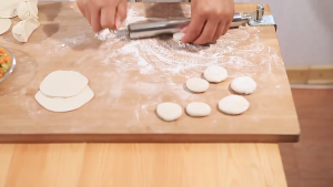 Rolling Pin for Dough with Table Clamp for Baking Professional Hand Dumpling Rolling Pin for Pizza Pastry Pasta Bread Cookie