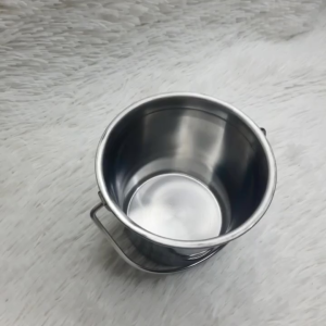 HEAVY DUTY STAINLESS STEEL ICE BUCKET W/FREE ICE TONG /WINE BEER COOLER/CHAMPAGNE COOLER BUCKET TONY