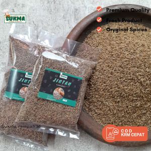 Biji Jinten Jintan Utuh Super Premium 50 100 250 gram - Caraway Seed - JSR Rempah Herbal Bumbu Masak