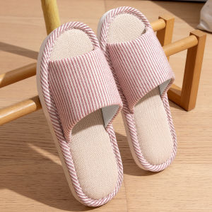 TZLDN | Home Use Four Seasons Linen Slippers Men