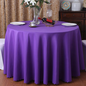 SHUYI | Waterproof Hotel Banquet Dining Round Tablecloth