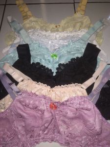 GROSIR !!! BH BRA BIDADARI FULL RENDA TANPA BUSA TANPA KAWAT