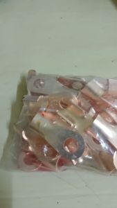 70pcs Wire  Connector Ring  Copper Connectors Bare Cable Electric Crimp Terminal Connector Kit