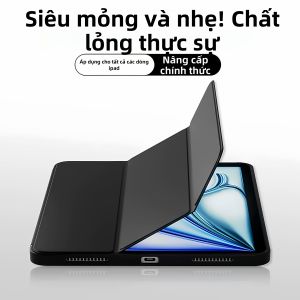 KENKE | Ốp Lưng Mỏng & Bảo Vệ Chống Sốc Có Khe Đựng Bút Chì và Chức Năng Đế Đứng 3 Gấp