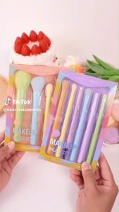 ชุดแปรงแต่งหน้า นีคาร่า บี คัลเลอร์ฟลู NEE CARA MAKEUP BRUSH SET 5 PCS N356