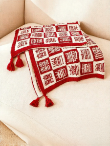LIUBAN | Gift For Girlfriends Knitted Blanket