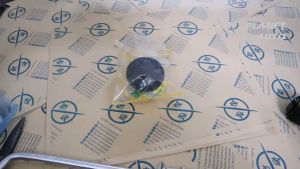 Pengunci Ban Serep Toyota Yaris Bakpao - Vios Warna Hitam