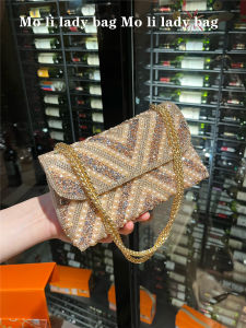 Socialite Fancy Rhinestone Pearl Banquet Clutch with Cheongsam Evening Dress Bag Crossbody Bag Chain Bag Diamond Bag